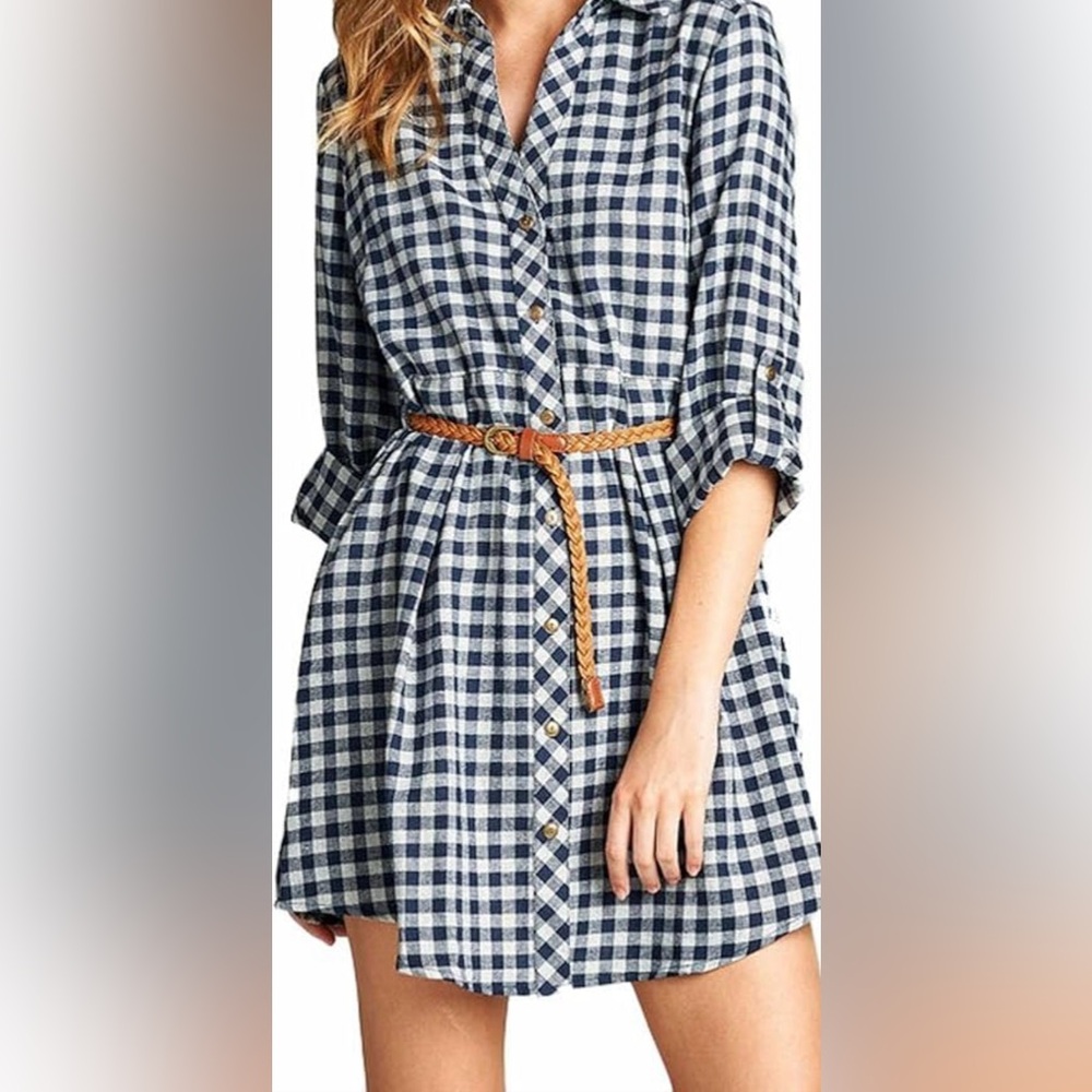Womens flannel dress